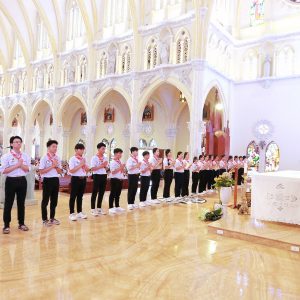 Gx. Song Vĩnh: Lễ Tuyên hứa Vào Đời và Phong nhậm Giáo Lý viên – 11.8.2024
