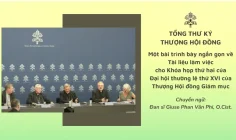 Một bài trình bày ngắn gọn về Tài liệu Làm việc cho Khóa họp thứ hai của Đại hội thường lệ thứ XVI của Thượng Hội Đồng Giám mục