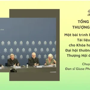 Một bài trình bày ngắn gọn về Tài liệu Làm việc cho Khóa họp thứ hai của Đại hội thường lệ thứ XVI của Thượng Hội Đồng Giám mục