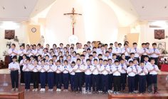 Gx. Hải Sơn: 82 em thiếu nhi lần đầu rước Chúa- Ngày 25.8.2024