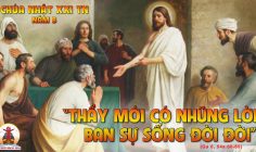 CÁC BÀI SUY NIỆM LỜI CHÚA CHÚA NHẬT XXI THƯỜNG NIÊN-B