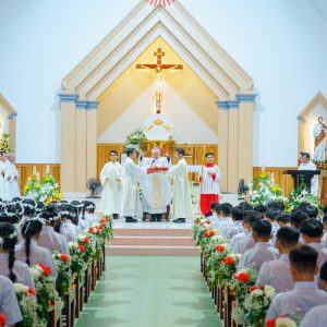 Gx. Hòa Phước: Thánh lễ ban Bí tích Thêm sức- Ngày 15.8.2024