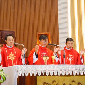 Giáo điểm Tam Phước: Mừng hồng ân 7 năm Linh mục của Cha phụ trách Tôma Nguyễn Xuân Bắc
