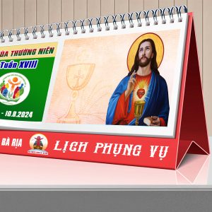 Lịch Phụng vụ từ ngày 04.8.2024 đến 11.8.2024