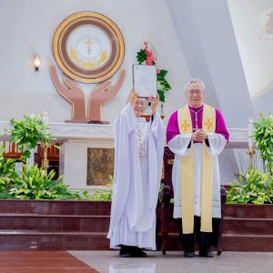 Gx. Vinh Châu: Cha Gioan Baotixita Trương Đình Hà tiếp nhận sứ vụ mục tử- Ngày 28.8.2024