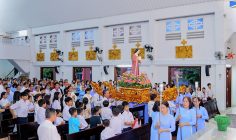 Gx. Trung Đồng: Giới Hiền mẫu mừng lễ Bổn mạng kính Thánh Mônica