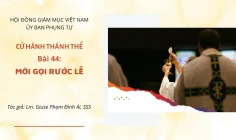 Cử hành Thánh Thể: Bài 44 – Mời gọi rước lễ