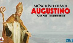 28.08.2024 – Thứ Tư Tuần XXI Thường Niên: Thánh Augustinô Giám Mục