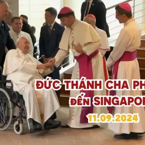 Đức Thánh Cha Phanxicô bắt đầu viếng thăm Singapore