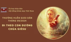 Ủy ban Giáo dân – Thường huấn tháng 9/2024: Đi theo con đường Chúa Giêsu