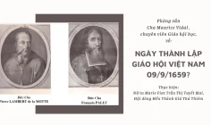 Ngày thành lập Giáo hội Việt Nam 09/9/1659?