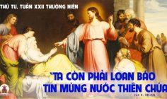 04.09.2024 – Thứ Tư Tuần XXII Thường Niên