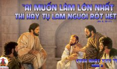 CÁC BÀI SUY NIỆM LỜI CHÚA CHÚA NHẬT XXV THƯỜNG NIÊN-B