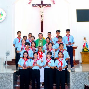 Gx. Trung Đồng: Thánh lễ Phong nhậm Giáo lý Cấp I- Ngày 08.9.2024