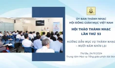 Ủy ban Thánh nhạc: Hội thảo Thánh nhạc lần thứ 53