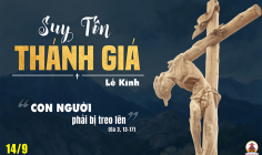 14.09.2024 – Thứ Bảy Tuần XXIII Thường Niên: Suy Tôn Thánh Giá