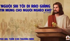 02.09.2024 – Thứ Hai Tuần XXII Thường Niên