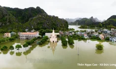 THĂM VÙNG LŨ Ở GIA VIỄN VÀ NHO QUAN