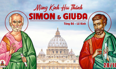 28.10.2024 – Thứ Hai Tuần XXX Thường Niên: Thánh Simon Và Thánh Giuđa, Tông Đồ