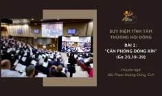 Suy niệm tĩnh tâm Thượng Hội đồng bài 2 – “Căn phòng đóng kín” (Ga 20,19-29)