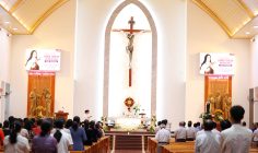 Gx. Láng Cát: Mừng lễ kính Thánh Têrêsa Hài đồng Giêsu- Bổn mạng Giới trẻ