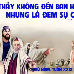 24.10.2024 – Thứ Năm Tuần XXIX Thường Niên