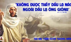 14.10.2024 – Thứ Hai Tuần XXVIII Thường Niên