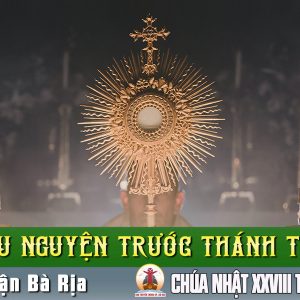 Cầu nguyện trước Thánh Thể- Ngày 13.10.2024 – Chúa Nhật XXVIII Thường Niên B – Mc 10,17-30