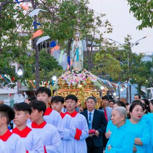 Gx. Phước Lâm:  Mừng lễ Đức Mẹ Mân Côi - Bổn mạng Giáo họ Mân Côi