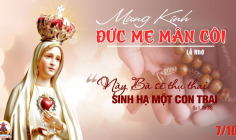 07.10.2024 – Thứ Hai Tuần XXVII Thường Niên: Lễ Đức Mẹ Mân Côi