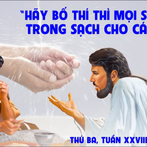 15.10.2024 – Thứ Ba Tuần XXVIII Thường Niên