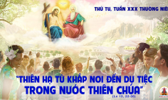 30.10.2024 – Thứ Tư Tuần XXX Thường Niên
