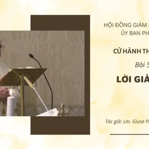 Cử hành Thánh Thể: Bài 52 - Lời giải tán