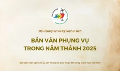 Bản văn phụng vụ trong Năm Thánh 2025