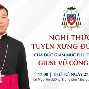 Trực tiếp Nghi thức Tuyên xưng Đức tin của Đức Giám mục tân cử Giuse Vũ Công Viện