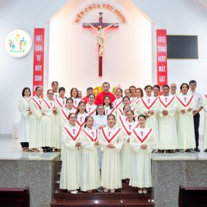 Gx. Trung Đồng: Mừng lễ Thánh Cecilia- Bổn mạng Ca đoàn giáo xứ