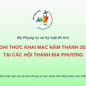Nghi thức khai mạc Năm Thánh 2025 tại các Hội Thánh địa phương