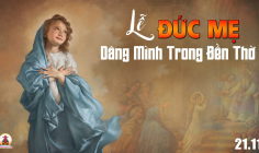 21.11.2024 – Thứ Năm Tuần XXXIII Thường Niên: Đức Mẹ Dâng Mình Trong Đền Thờ