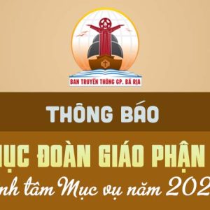 Thông báo: Linh mục Đoàn Giáo phận Bà Rịa tĩnh tâm mục vụ năm 2024