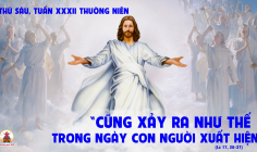 15.11.2024 – Thứ Sáu Tuần XXXII Thường Niên