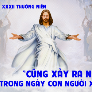 15.11.2024 – Thứ Sáu Tuần XXXII Thường Niên
