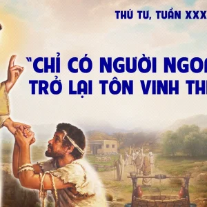 13.11.2024 – Thứ Tư Tuần XXXII Thường Niên