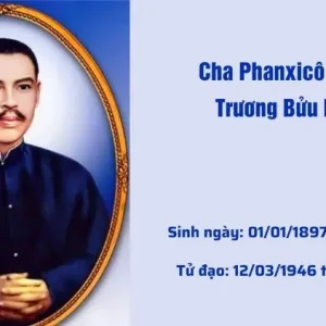 Cha Phanxicô Xaviê Trương Bửu Diệp sẽ được phong chân phước