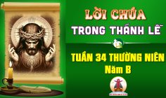 Lời Chúa trong thánh lễ Tuần 34 Thường niên – Năm B