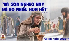 25.11.2024 – Thứ Hai Tuần XXXIV Thường Niên