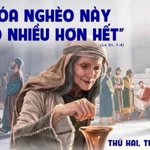 25.11.2024 – Thứ Hai Tuần XXXIV Thường Niên