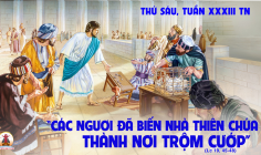 22.11.2024 – Thứ Sáu Tuần XXXIII Thường Niên