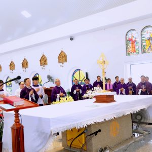 Gx. Long Kiên: Chầu Thánh Thể thay giáo phận 2024