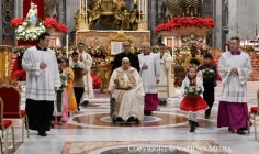 Đức Thánh Cha chủ sự Nghi thức mở Cửa Thánh Đền thờ Thánh Phêrô và Thánh lễ đêm Giáng Sinh năm 2024