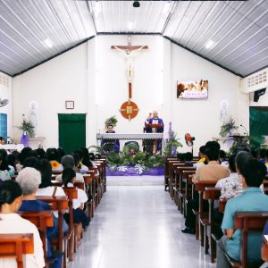 Giáo điểm Phước Hiệp: Đức Cha Emmanuel dâng thánh lễ Chúa Nhật II Mùa Vọng- 08.12.2024